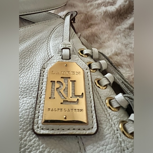 Lauren Ralph Lauren Wheeler Fringed Hobo Crossbody
Bag in Vanilla - Picture 3 of 7